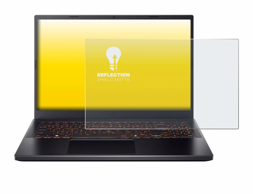 Image of the device Acer Nitro V 15 with a wide variety of screen protectors.