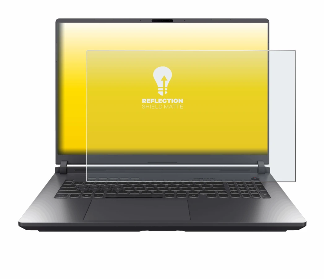 Image of the device ASUS ROG Strix G18 G815 2025 with a wide variety of screen protectors.