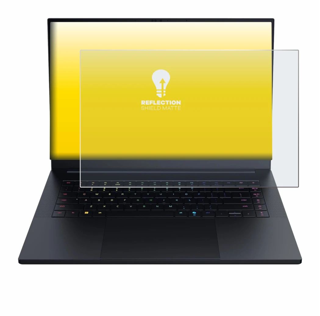 Image of the device Razer Blade 16 2025 with a wide variety of screen protectors.