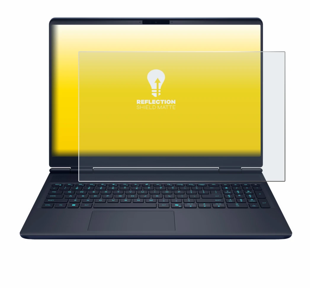 Image of the device Dell Alienware 16X with a wide variety of screen protectors.