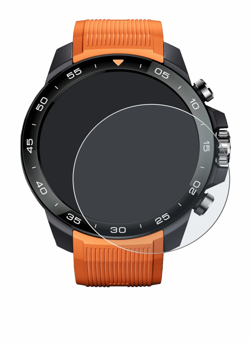 Image of the device Xiaomi Mibro GS Explorer S with a wide variety of screen protectors.