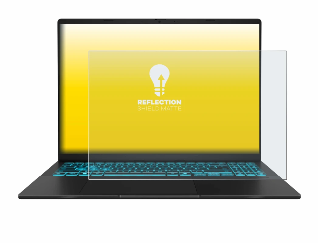 Image of the device ASUS V16 V3607 with a wide variety of screen protectors.