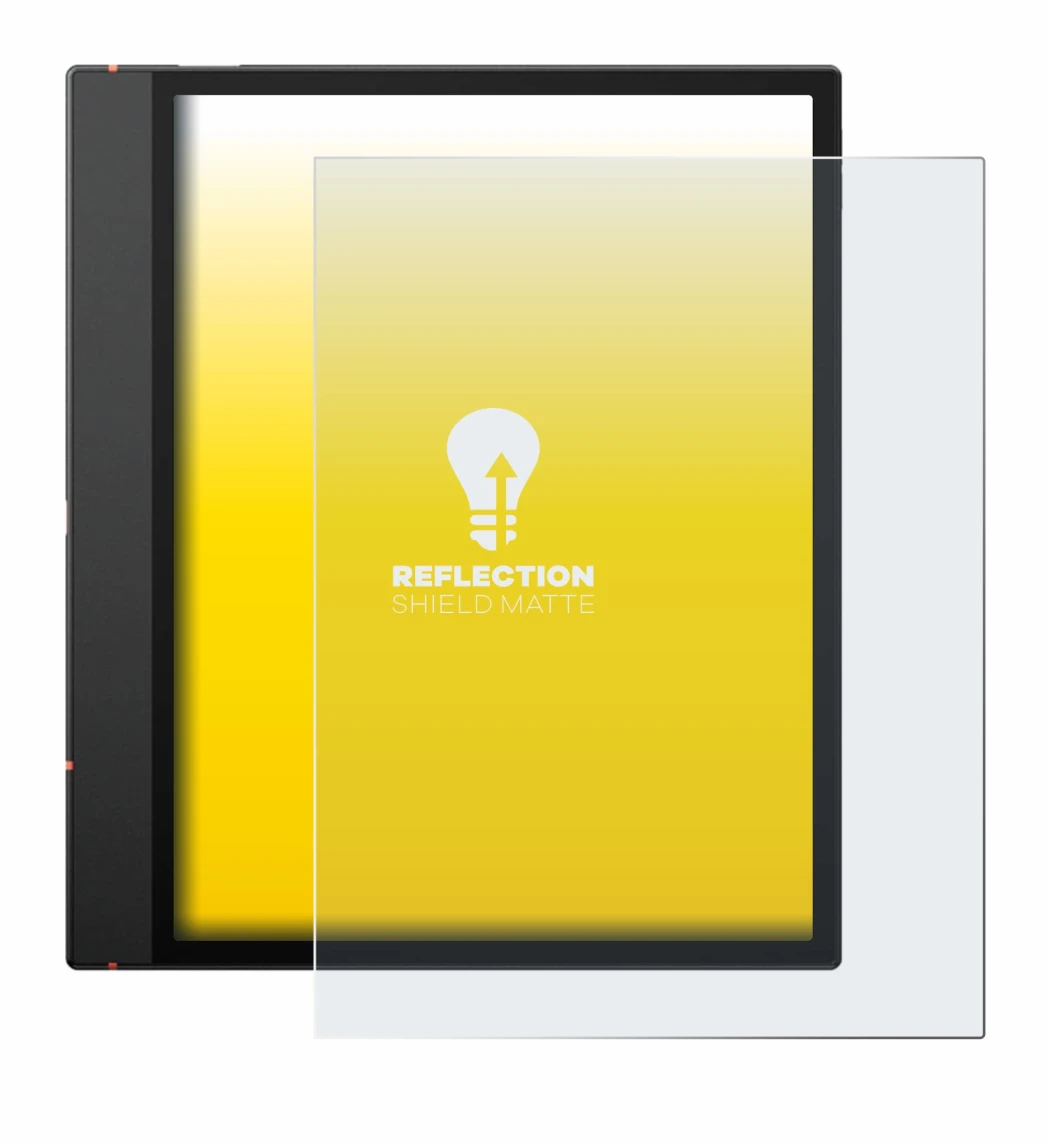 Image of the device Boox Note Air 5 C with a wide variety of screen protectors.