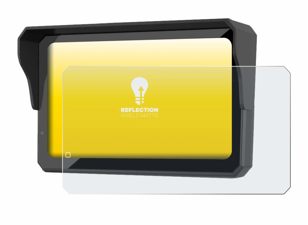 Image of the device Carpuride W602BS with a wide variety of screen protectors.