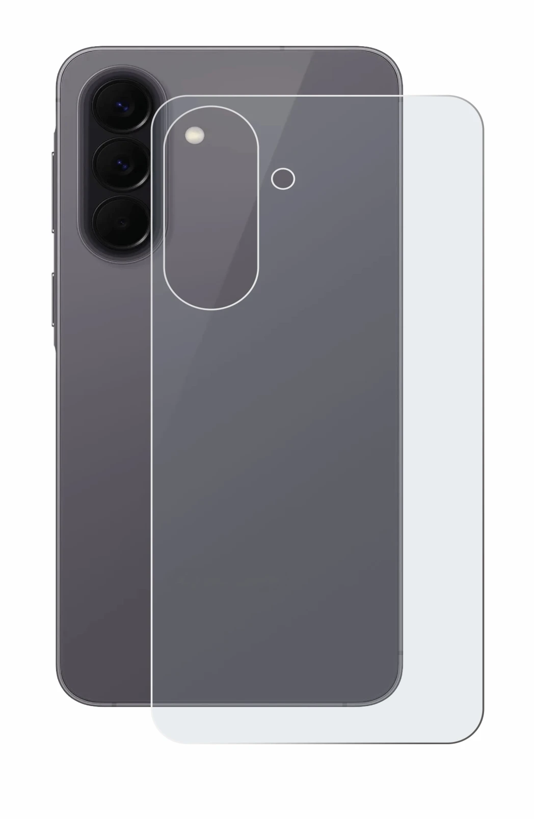Image of the device Samsung Galaxy A57 5G (Back) with a wide variety of screen protectors.