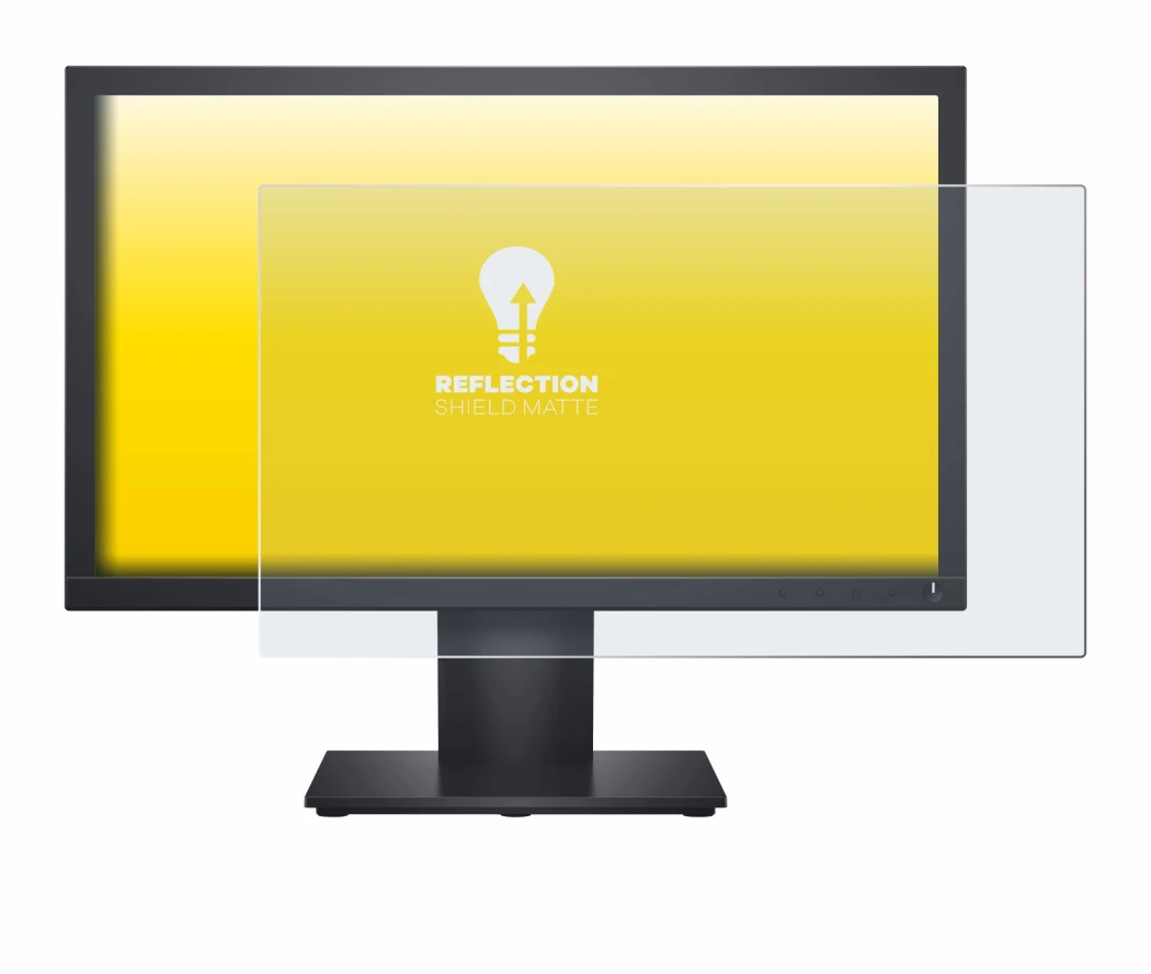 Image of the device Dell E1920H with a wide variety of screen protectors.