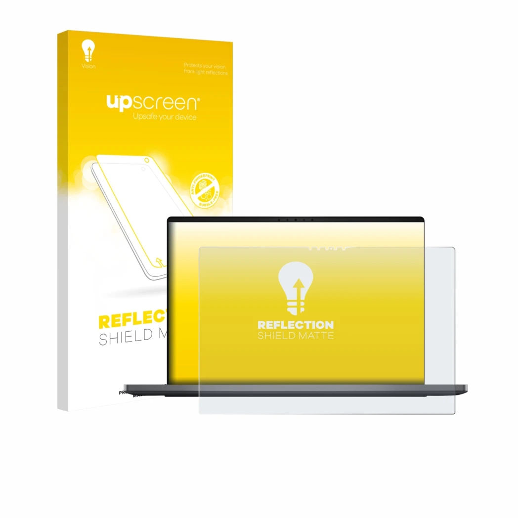 Front side of a product packaging with the brand logo upscreen. Next to it is the device Dell XPS 14 DA14260 shown with the co