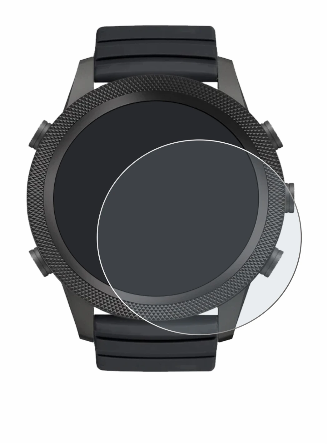 Image of the device North Edge Apache 46 with a wide variety of screen protectors.