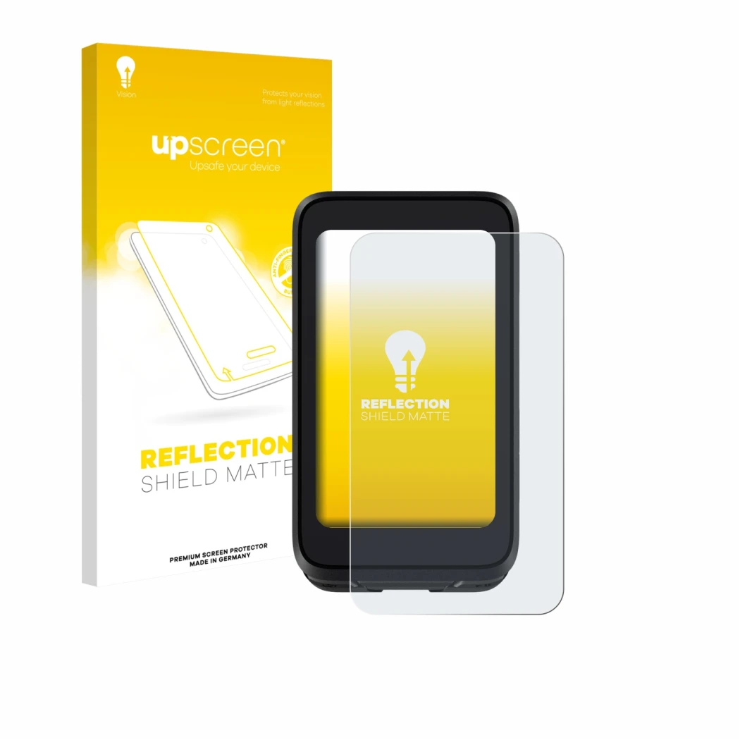 Front side of a product packaging with the brand logo upscreen. Next to it is the device igpsport BiNavi Air shown with the co