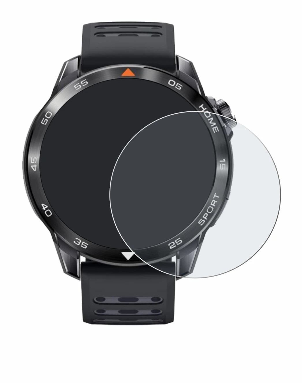 Image of the device Xiaomi Mibro GS Pro 2 with a wide variety of screen protectors.