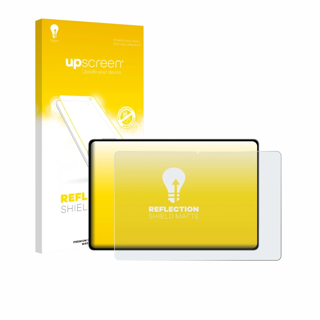 Front side of a product packaging with the brand logo upscreen. Next to it is the device Honor Magicpad 4 12.3
