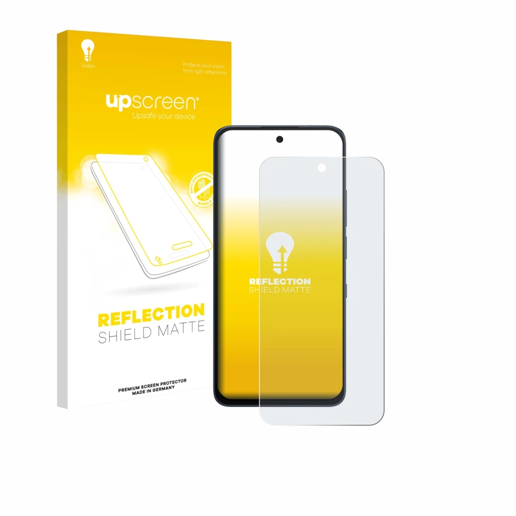 Front side of a product packaging with the brand logo upscreen. Next to it is the device TCL NxtPaper 70 Pro shown with the co