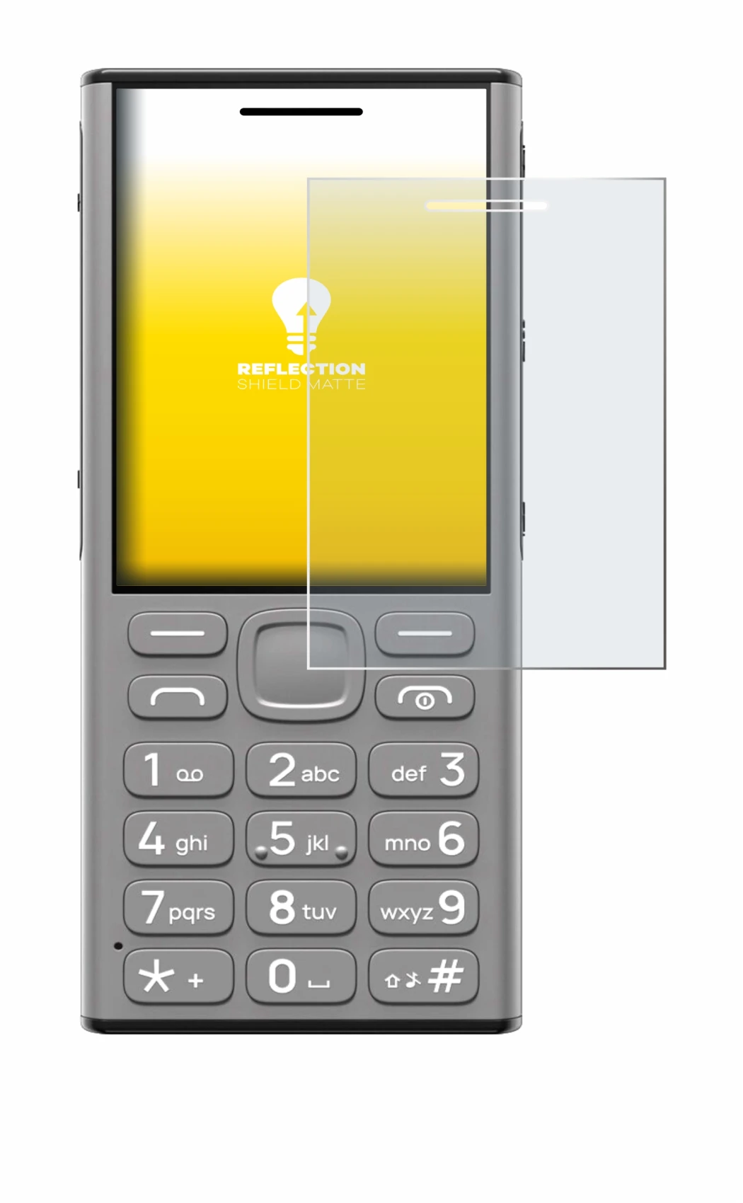 Image of the device Nokia 130 Music with a wide variety of screen protectors.