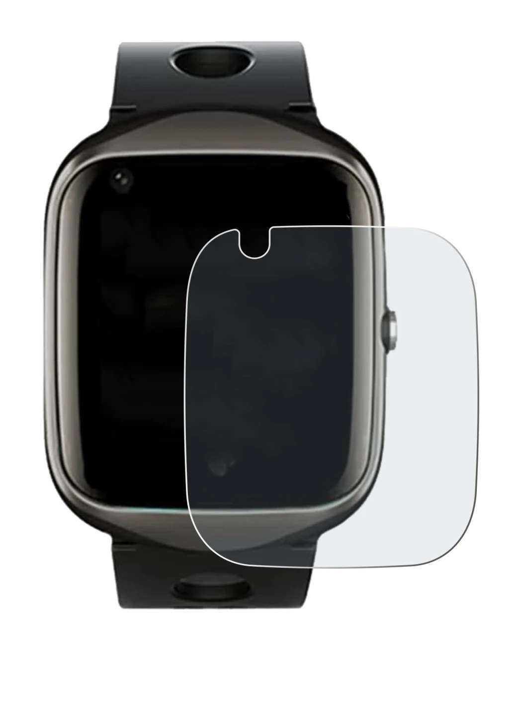 Image of the device ABUBU SmartWatch PBL2 with a wide variety of screen protectors.