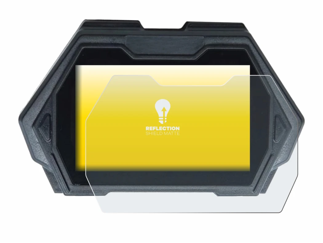 Image of the device Kukirin G3 Pro with a wide variety of screen protectors.