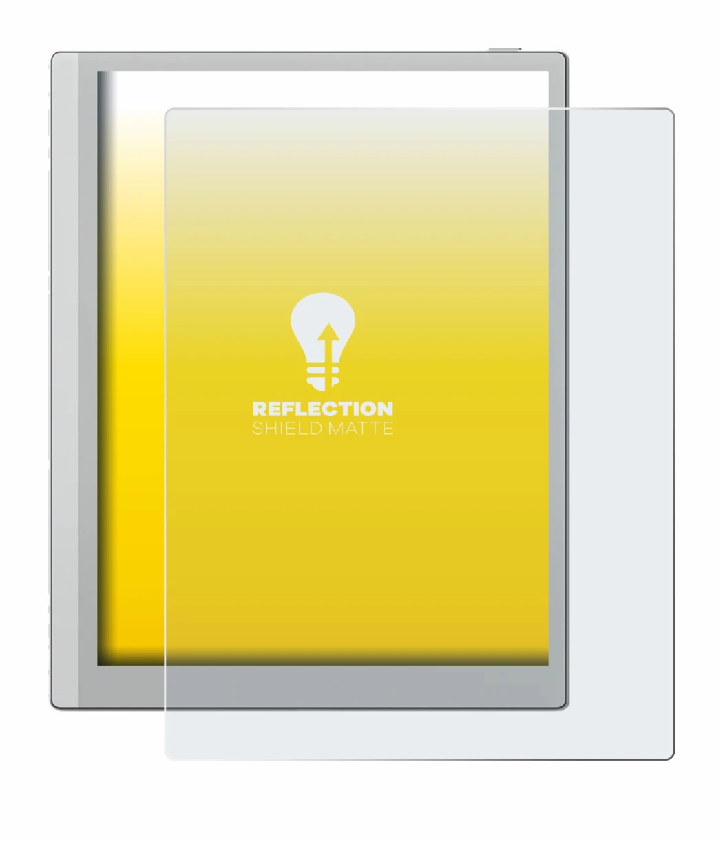 Image of the device Boox Go 10.3 (Gen II) with a wide variety of screen protectors.