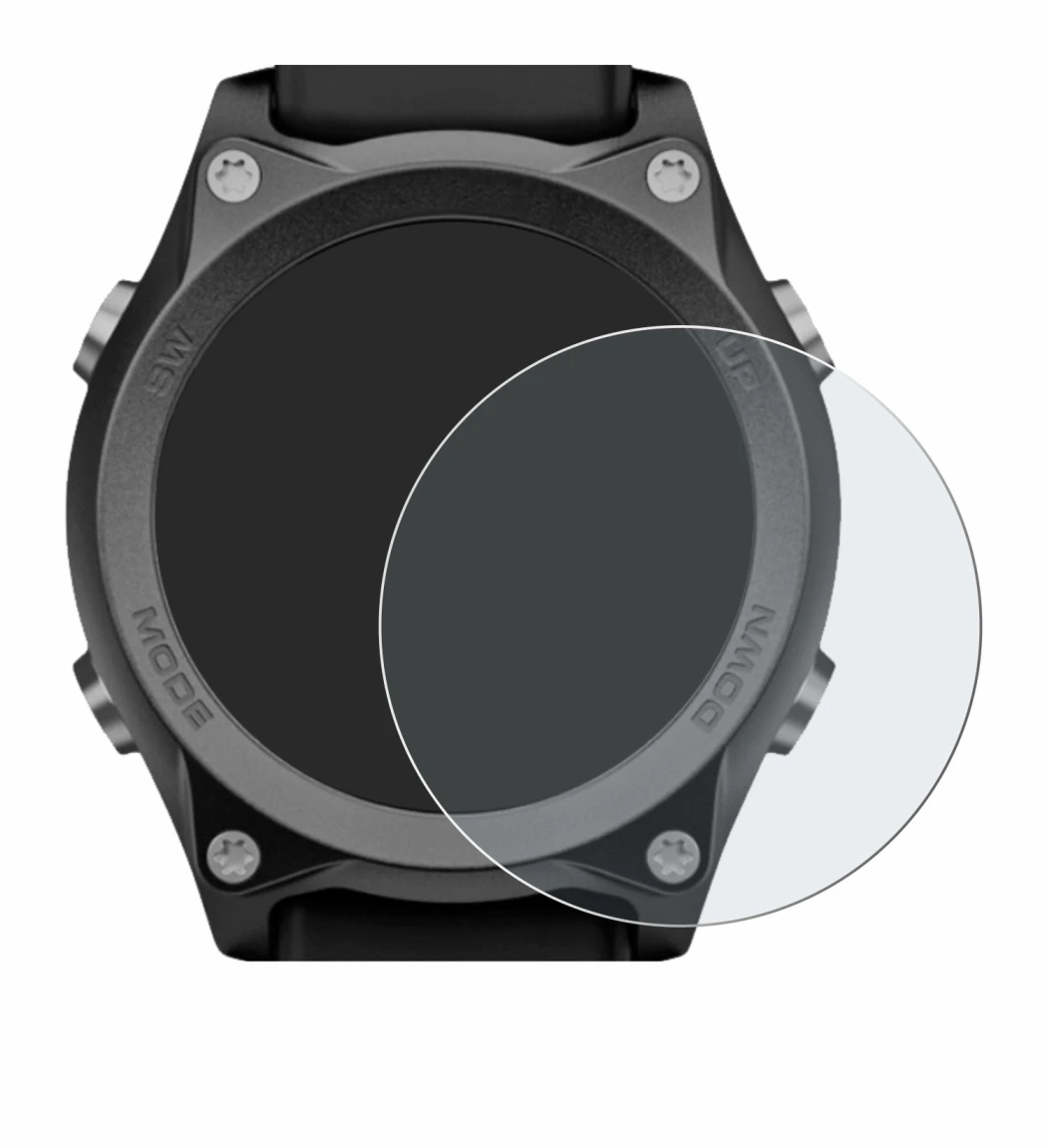 Image of the device Mares Sirius with a wide variety of screen protectors.