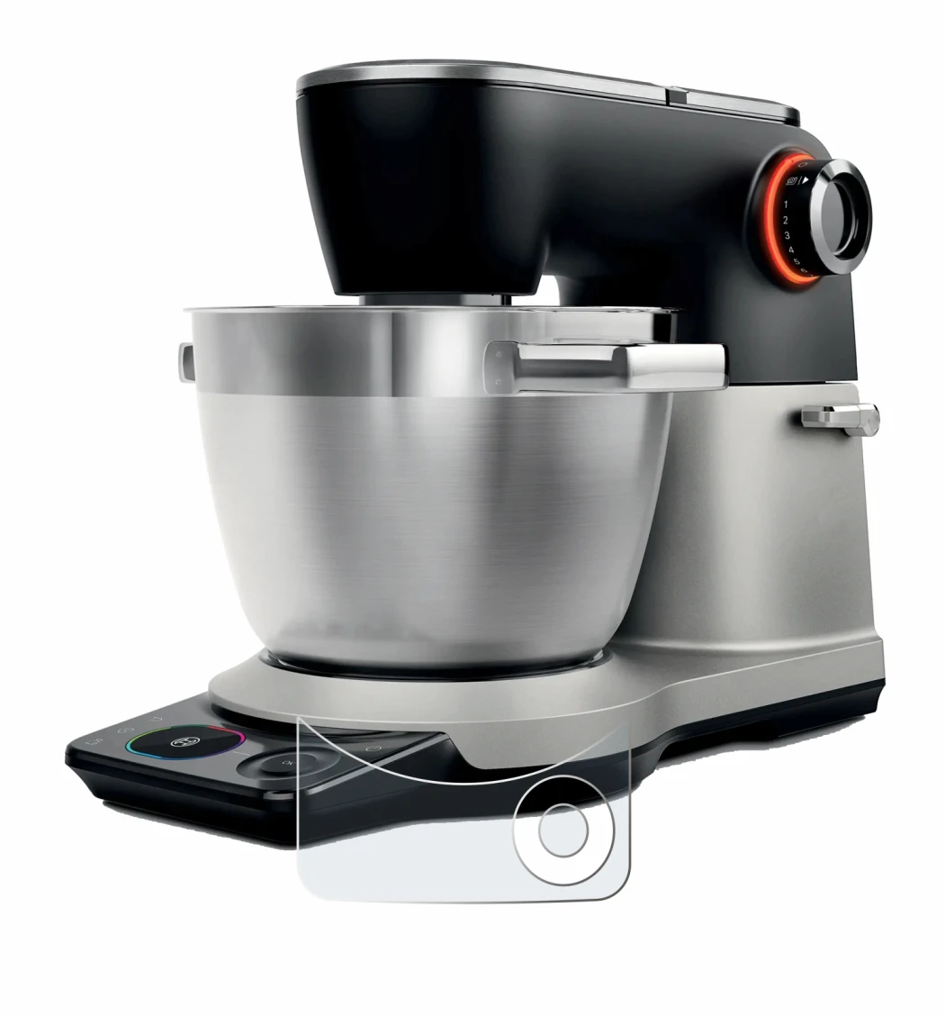 Image of the device Bosch MUMS8Z with a wide variety of screen protectors.
