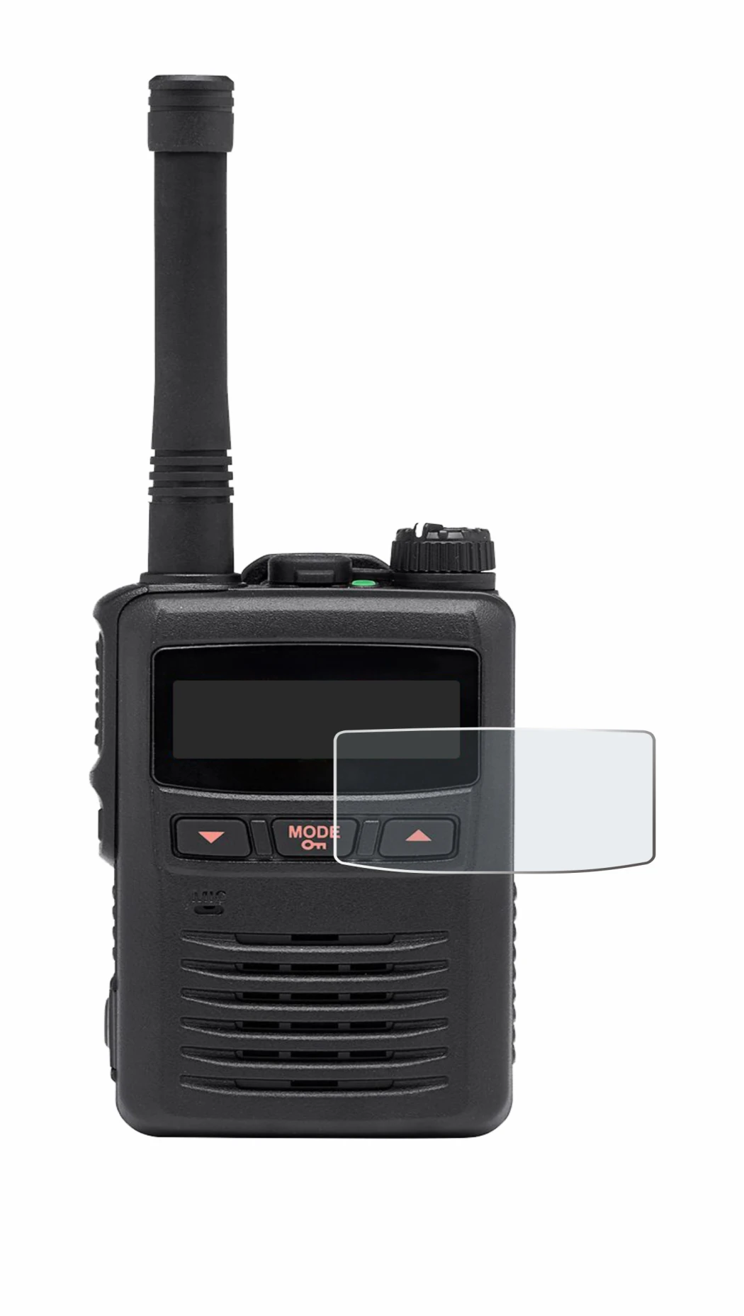 Image of the device Motorola EVX S24 with a wide variety of screen protectors.