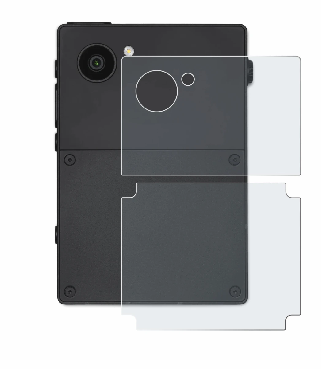 Image of the device Light Phone 3 (Back) with a wide variety of screen protectors.