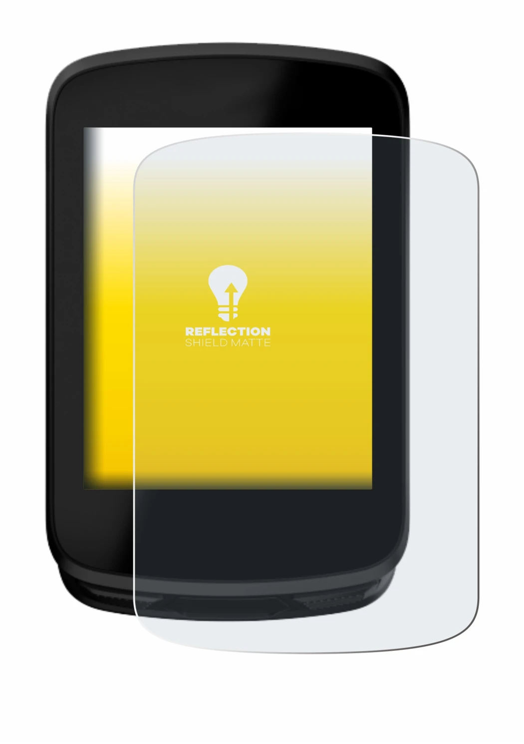 Image of the device Magene C606 V2 with a wide variety of screen protectors.