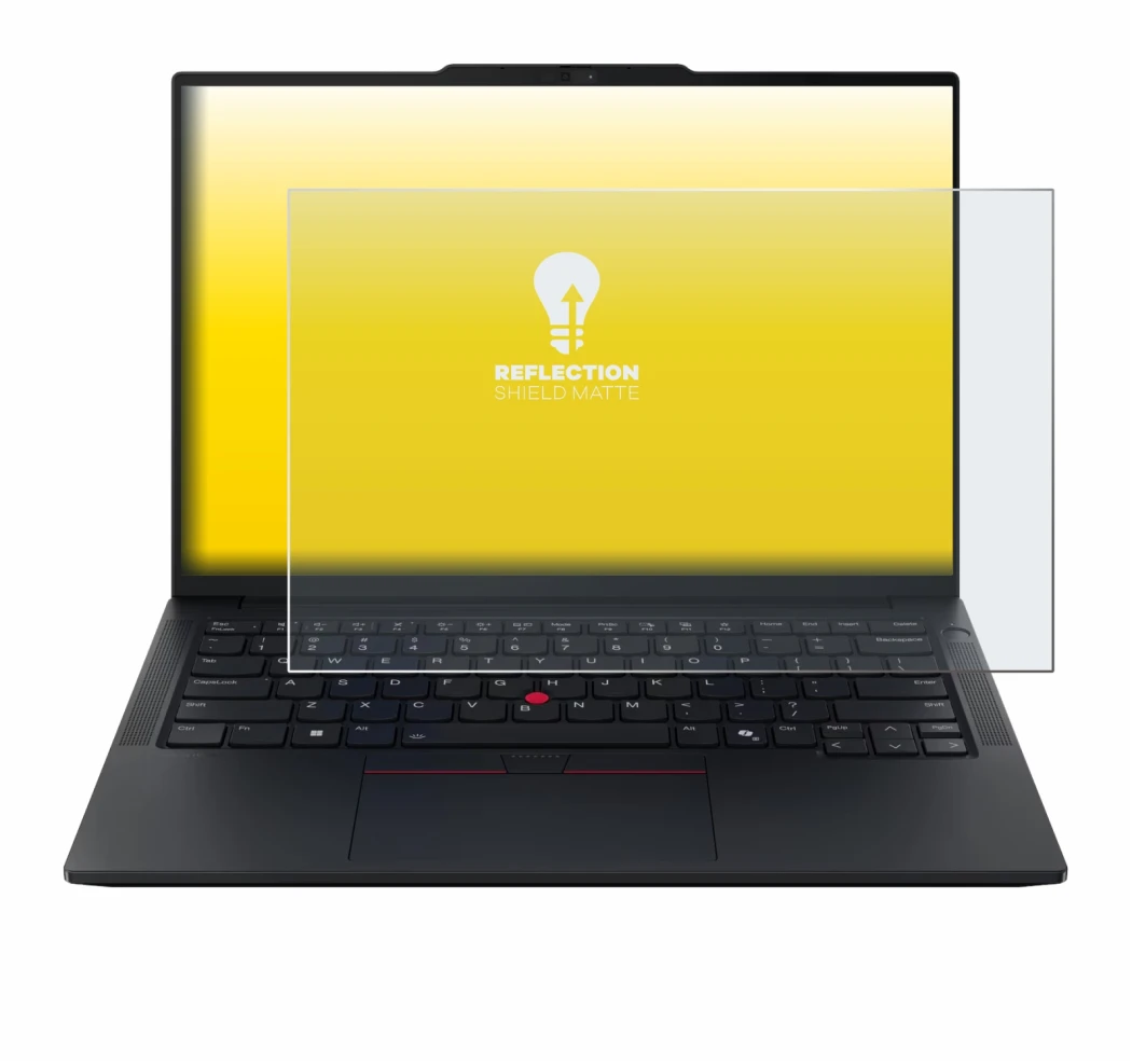 Image of the device Lenovo ThinkPad E14 Gen 8 with a wide variety of screen protectors.