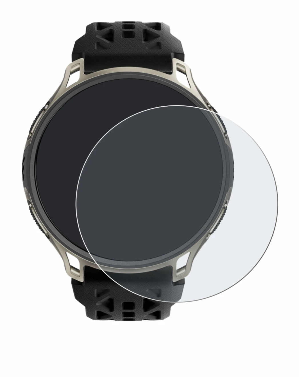 Image of the device Amazfit Cheetah 2 Pro with a wide variety of screen protectors.