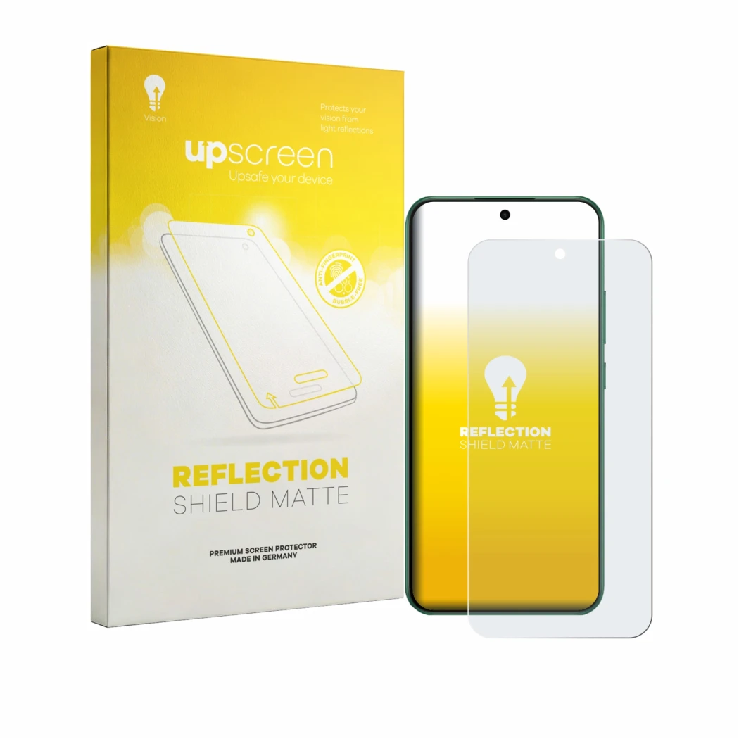 Front side of a product packaging with the brand logo upscreen. Next to it is the device Oppo F33 shown with the corresponding