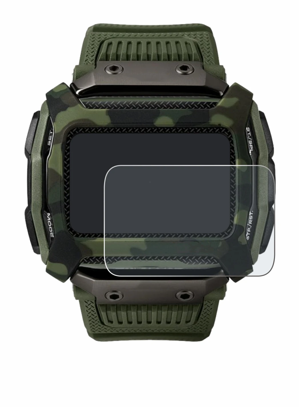 Image of the device Timex Command Shock with a wide variety of screen protectors.