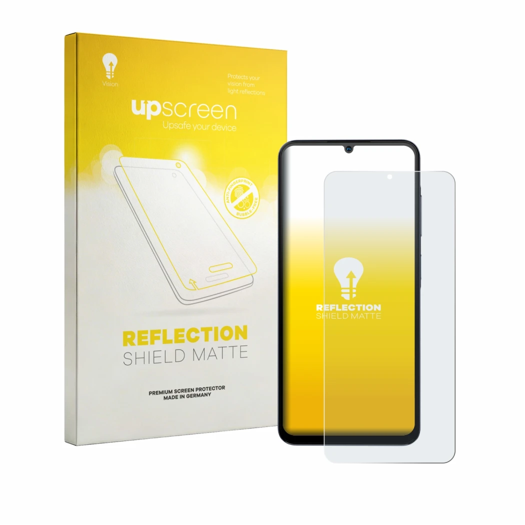 Front side of a product packaging with the brand logo upscreen. Next to it is the device Hotwav A56 shown with the correspondi