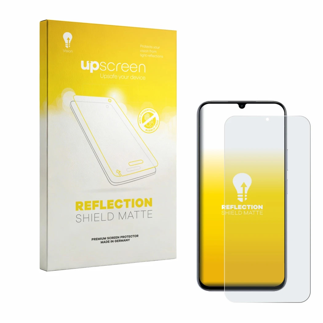 Front side of a product packaging with the brand logo upscreen. Next to it is the device realme C100 4G shown with the corresp