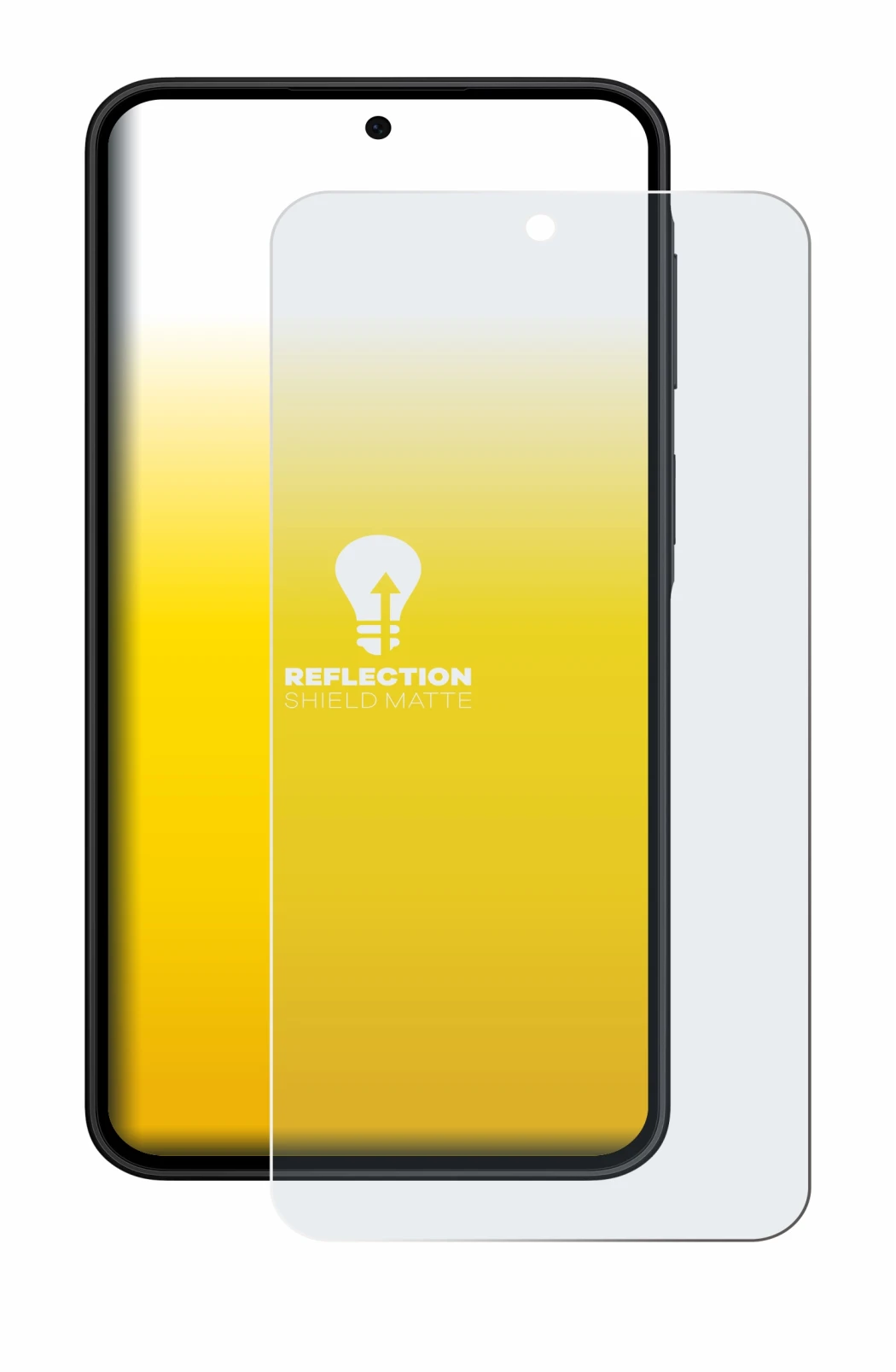 Image of the device Samsung Galaxy A27 5G with a wide variety of screen protectors.