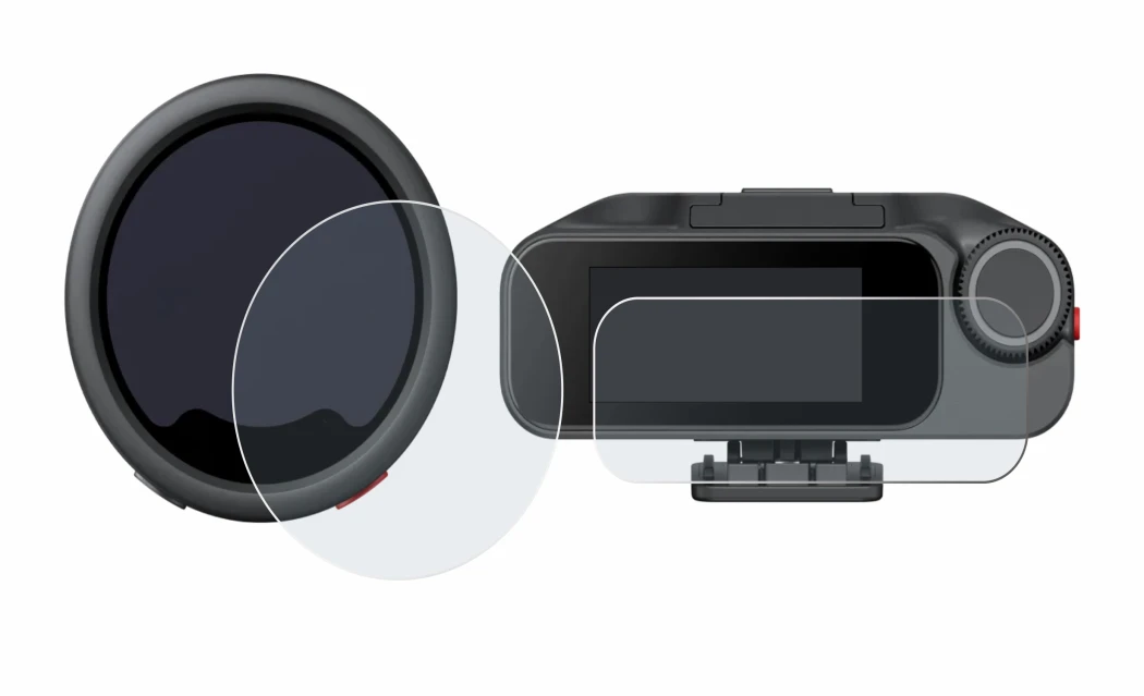 Image of the device Insta360 Mic Pro TX + RX with a wide variety of screen protectors.