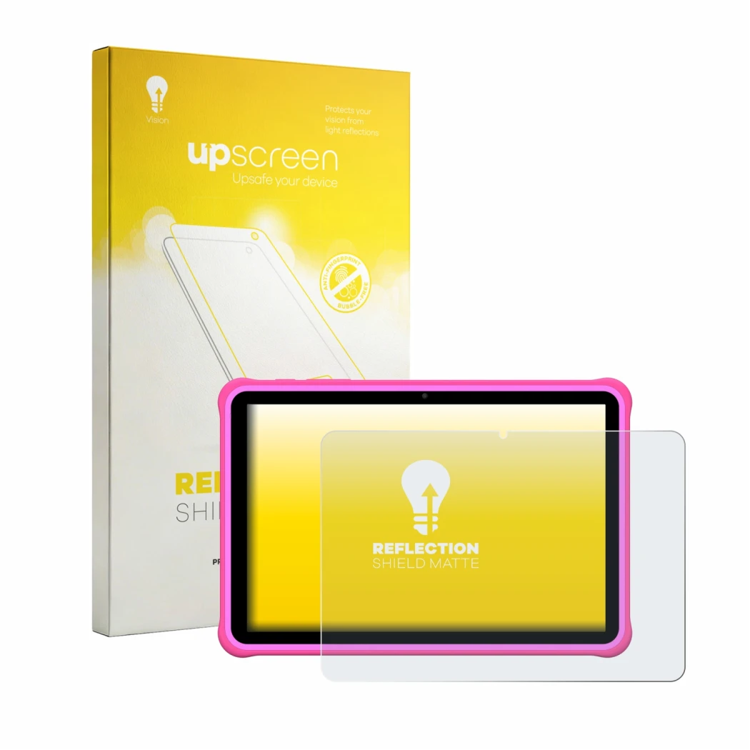 Front side of a product packaging with the brand logo upscreen. Next to it is the device FASTWD L231-EEA 10.1