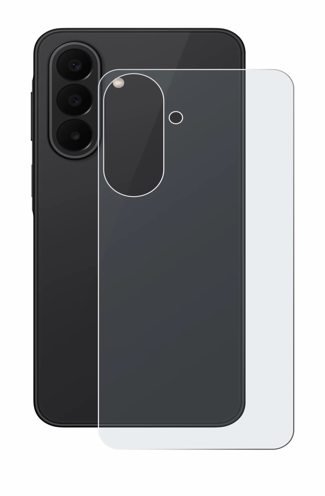 Image of the device Samsung Galaxy A27 5G (Back) with a wide variety of screen protectors.