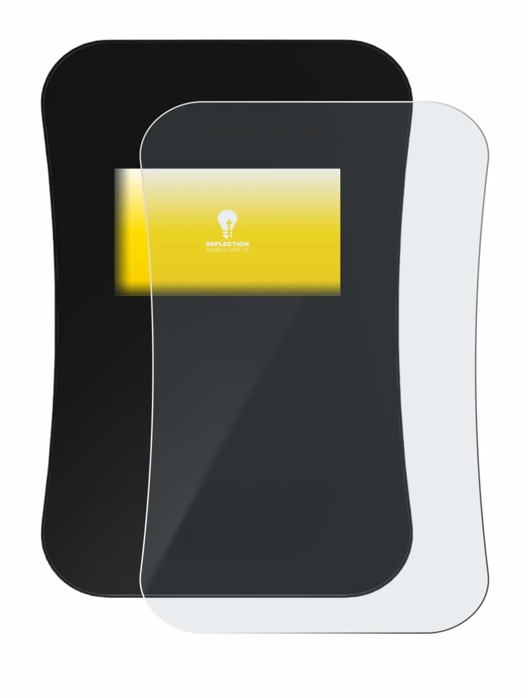 Image of the device DaheimLaden Touch Pro with a wide variety of screen protectors.