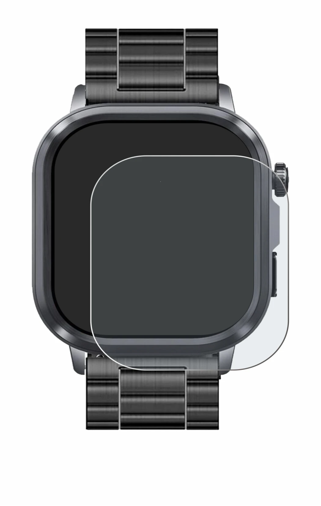 Image of the device Knauermann Pro 4 2026 (rectangular) with a wide variety of screen protectors.