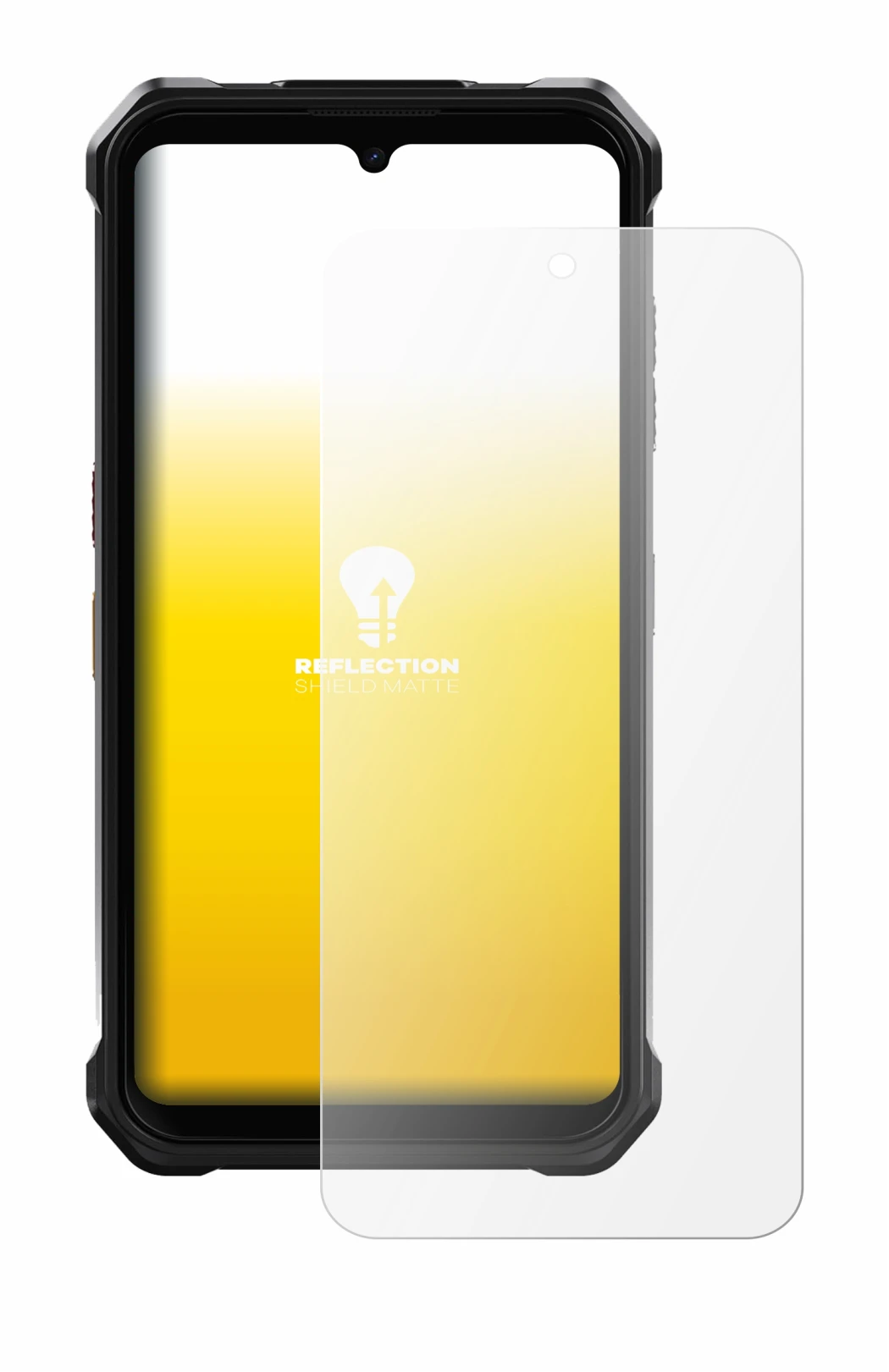 Image of the device Fossibot F110L with a wide variety of screen protectors.