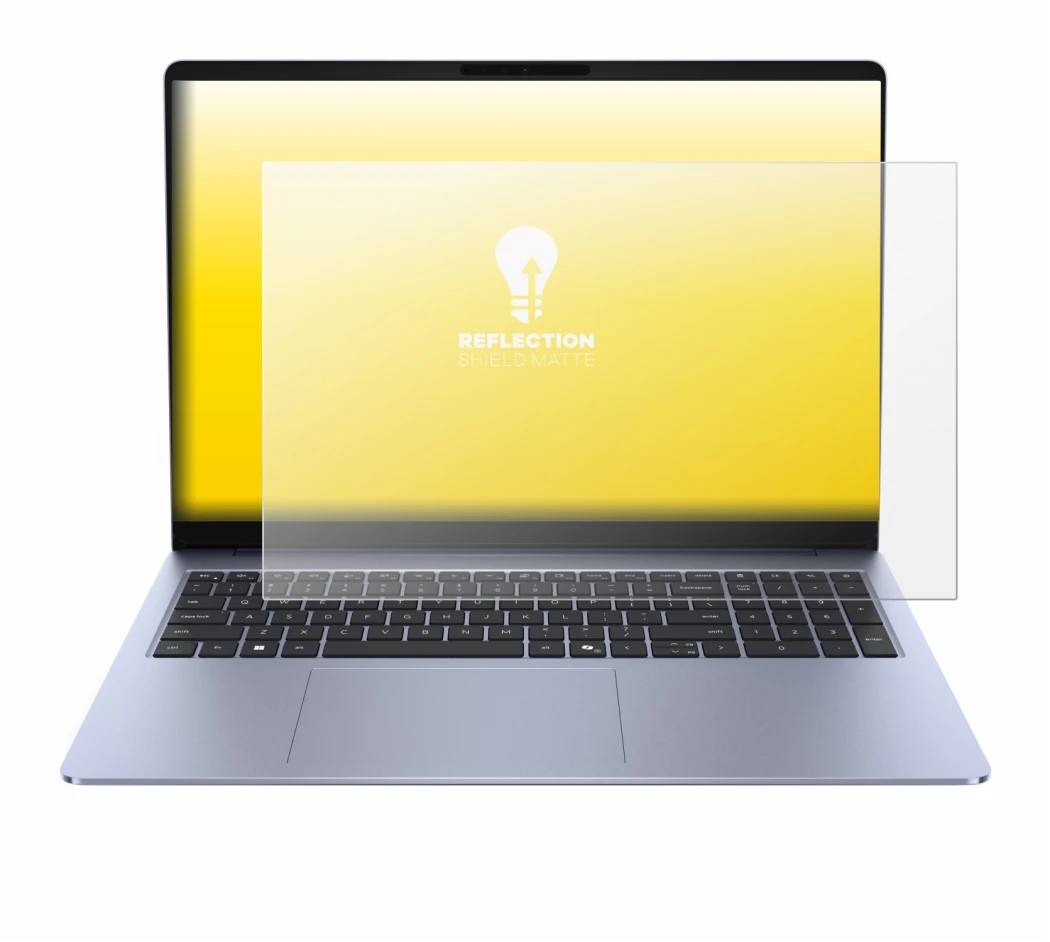 Image of the device Dell 16S with a wide variety of screen protectors.