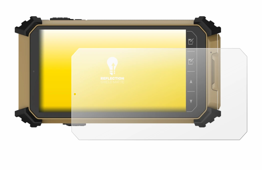 Image of the device DT Research DT361DM (Landscape) with a wide variety of screen protectors.