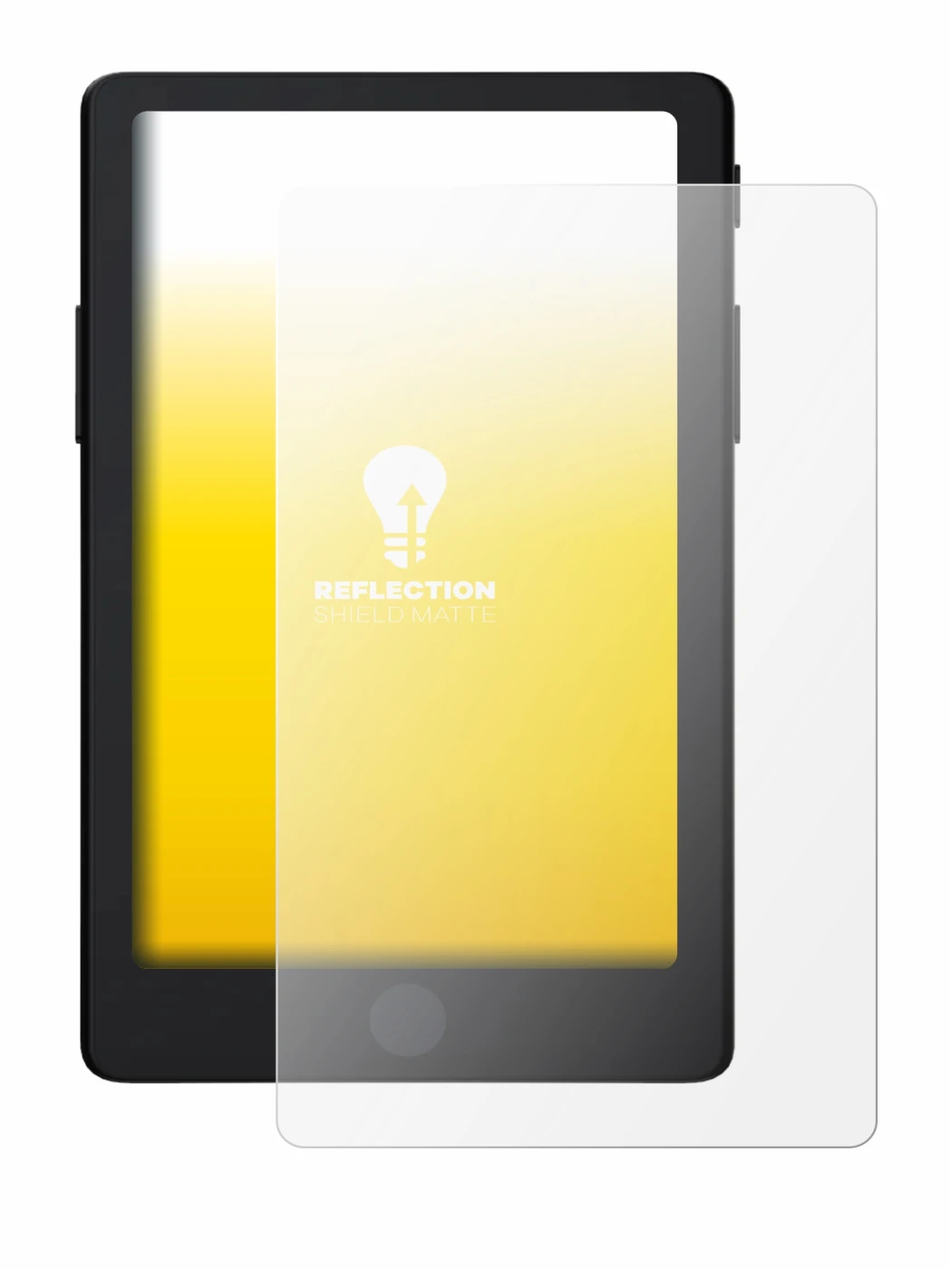 Image of the device Xteink X4 Pro with a wide variety of screen protectors.