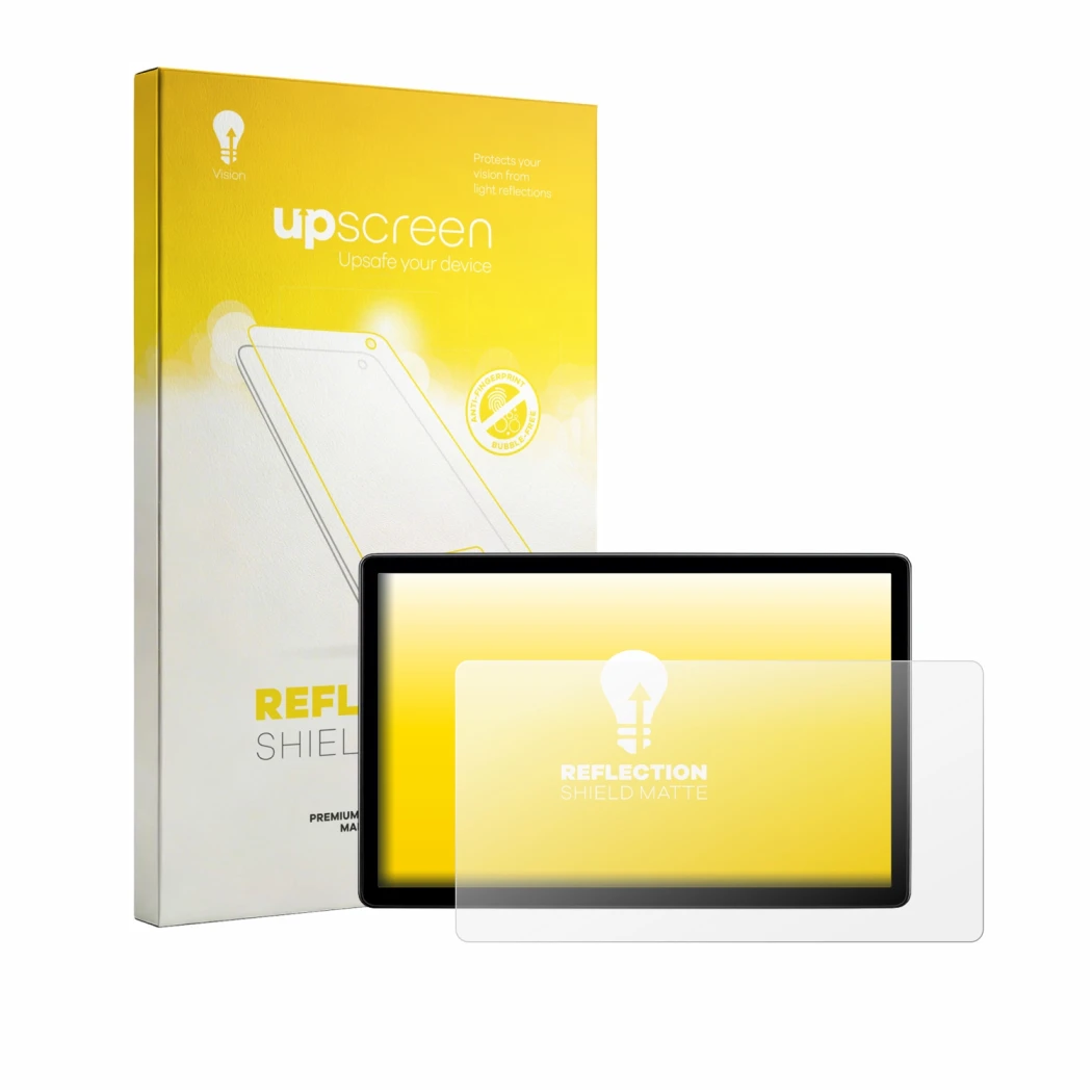 Front side of a product packaging with the brand logo upscreen. Next to it is the device Skoda Elroq 85 2027 shown with the co
