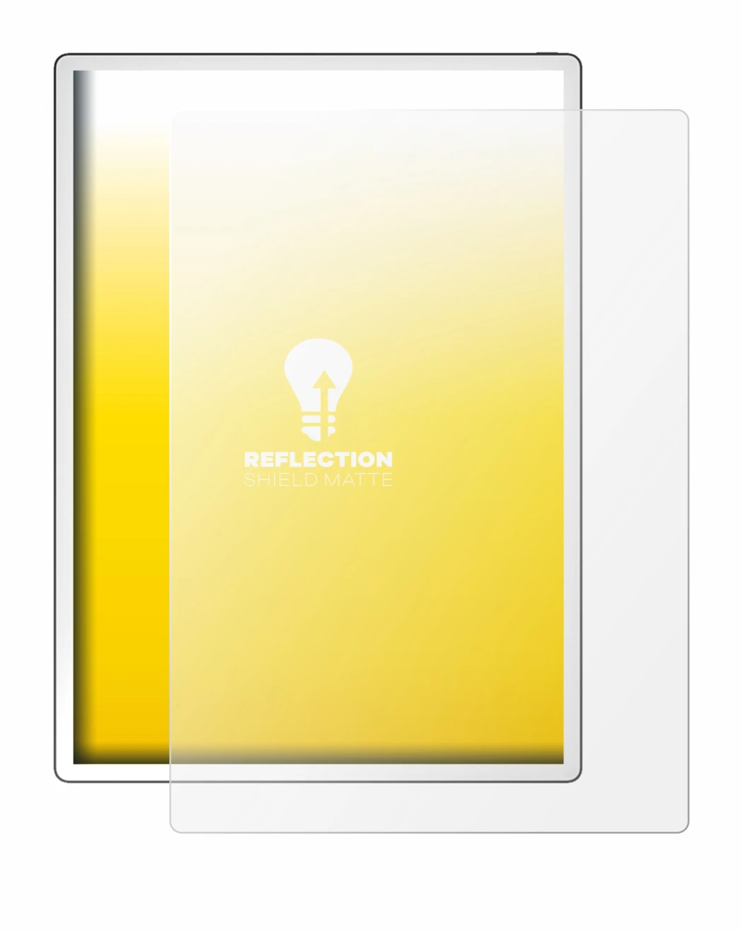 Image of the device PocketBook InkPad One with a wide variety of screen protectors.