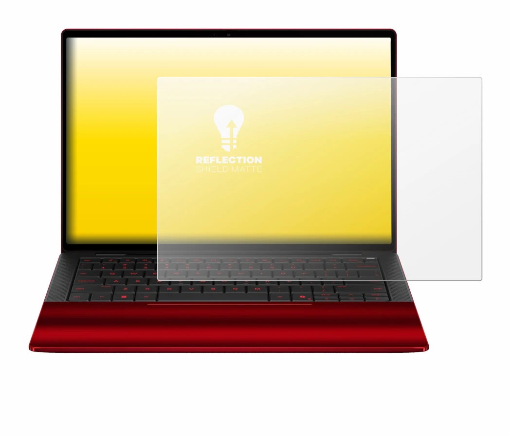 Image of the device HP Scuderia Ferrari Notebook with a wide variety of screen protectors.