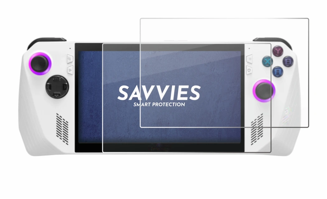 Image of the device ASUS ROG Ally (2023) RC71L with a wide variety of screen protectors.