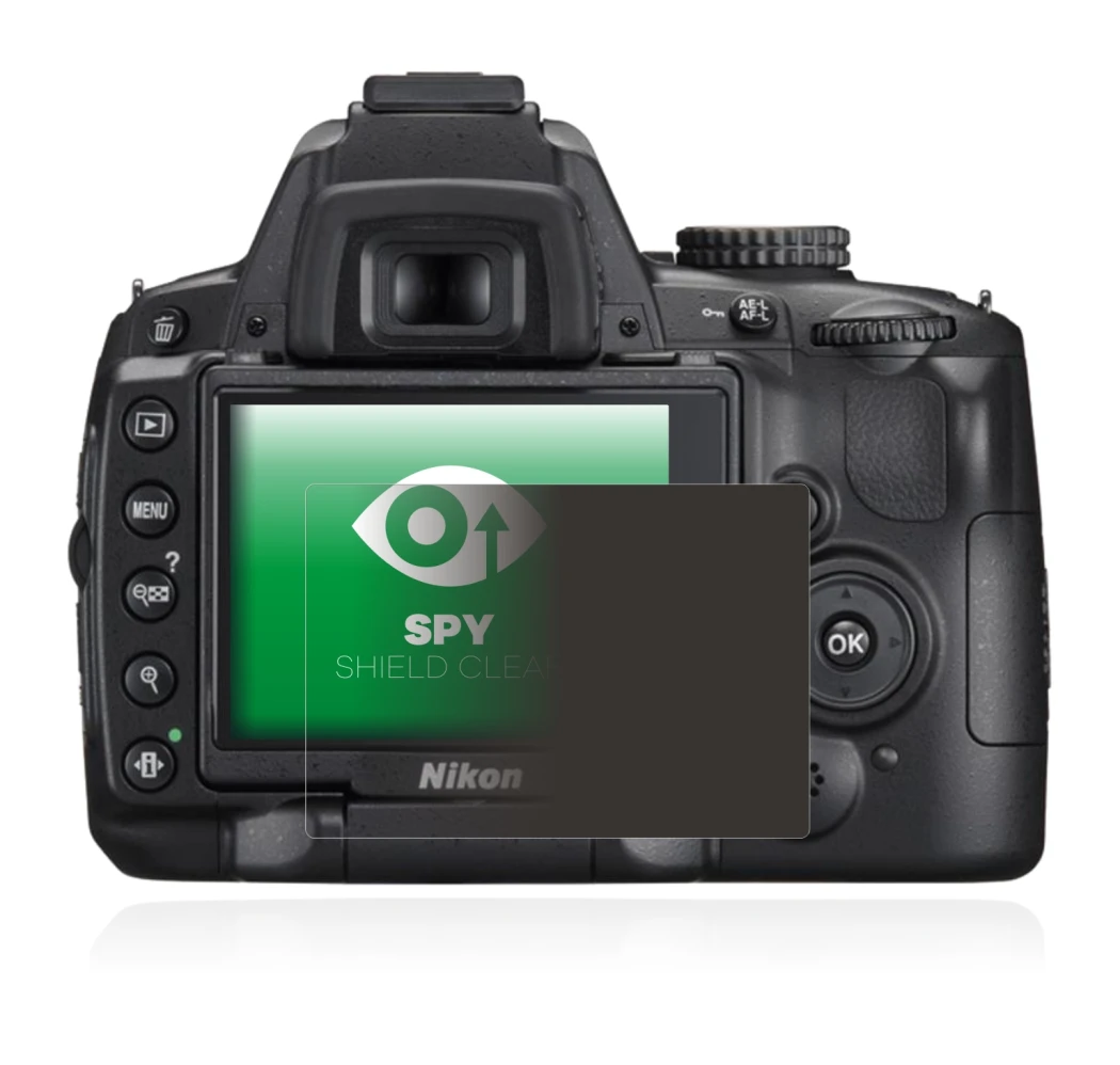 Image of the device Nikon D5000 with a wide variety of screen protectors.