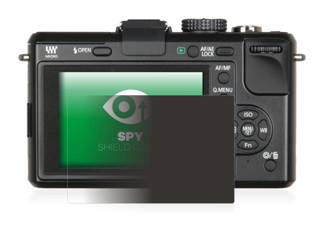 Image of the device Panasonic Lumix DMC-GF1 with a wide variety of screen protectors.