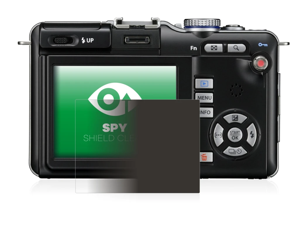 Image of the device Olympus PEN E-PL1 with a wide variety of screen protectors.