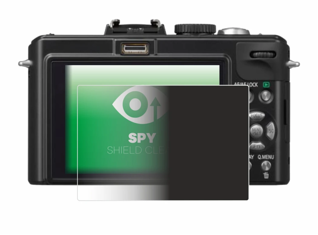 Image of the device Panasonic Lumix DMC-LX5 with a wide variety of screen protectors.
