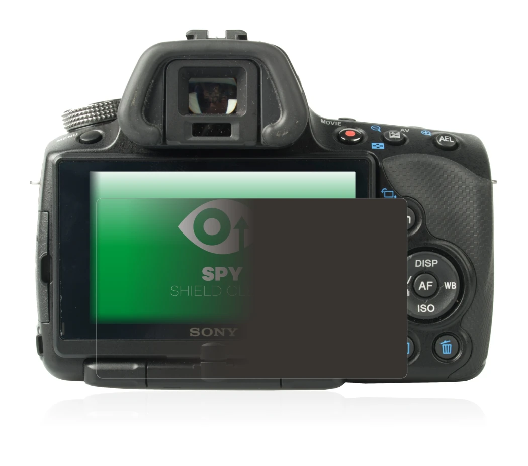 Image of the device Sony Alpha 55 (SLT-A55V) with a wide variety of screen protectors.
